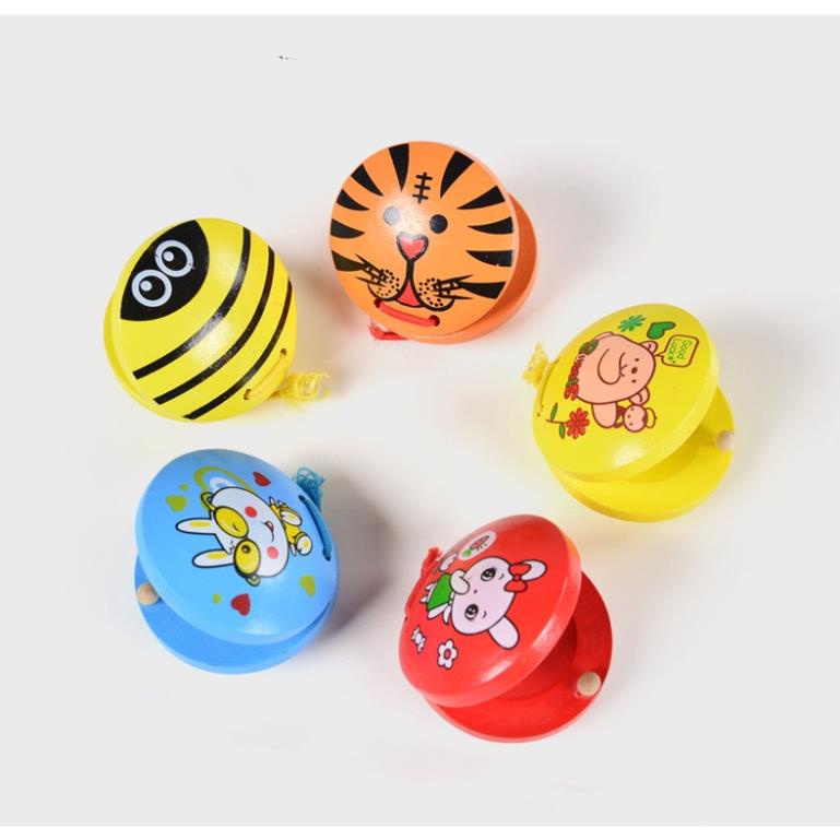 Nhạc cụ Castanet Bằng Gỗ Nhiều Màu Nhạc Cụ Âm Nhạc