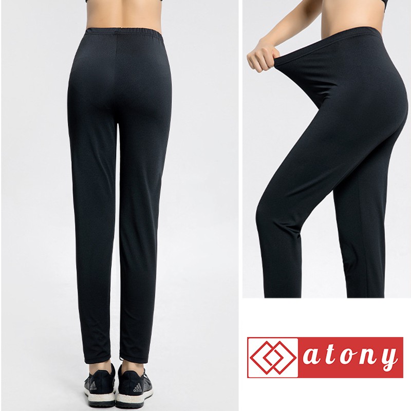 Quần Tan Mỡ Bụng ATONY, Tráng Nano Bạc Nhật Bản Sinh Nhiệt, Đổ Mồ Hôi, Đốt Mỡ, Hõ Trợ Tập Gym/Yoga/Chạy Bộ/Zumba