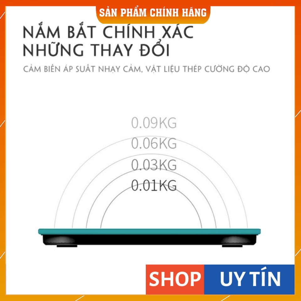 Cân điện tử bluetooth đo lượng mỡ cơ thể đo chỉ số cơ thể bảo hành 12 - ảnh sản phẩm 4