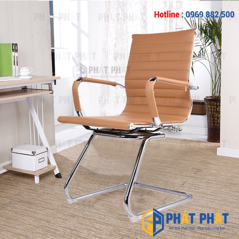 Ghế chân quỳ văn phòng Phát Phát lưng đệm da, ghế quỳ da làm việc tại nhà chính hãng - GL203