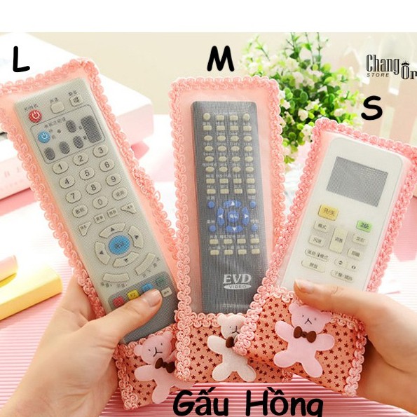 Bao đựng Điều khiển Remote máy lạnh cỡ nhỏ màu ngẫu nhiên