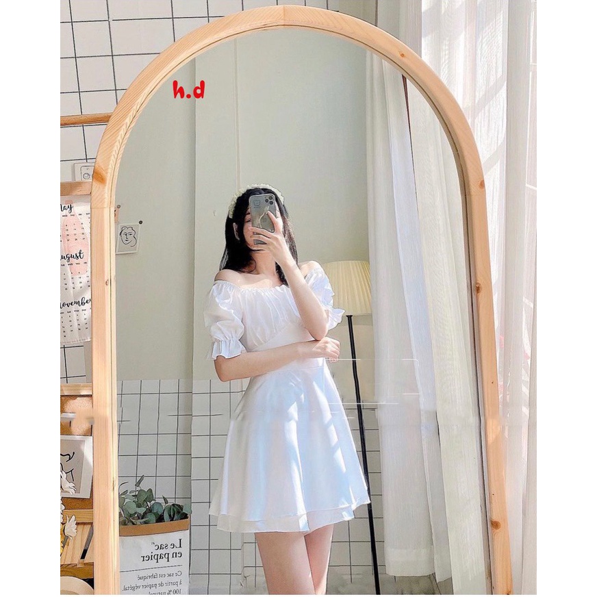 [ MẪU HOT HÍT ] Vây buộc lưng măc đươc 2 kiểu Chất thô mềm