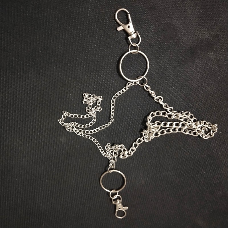 Dây Xích Hai Lớp 2201 Đơn Giản Phong Cách Hip Hop Cho Nam Và Nữ