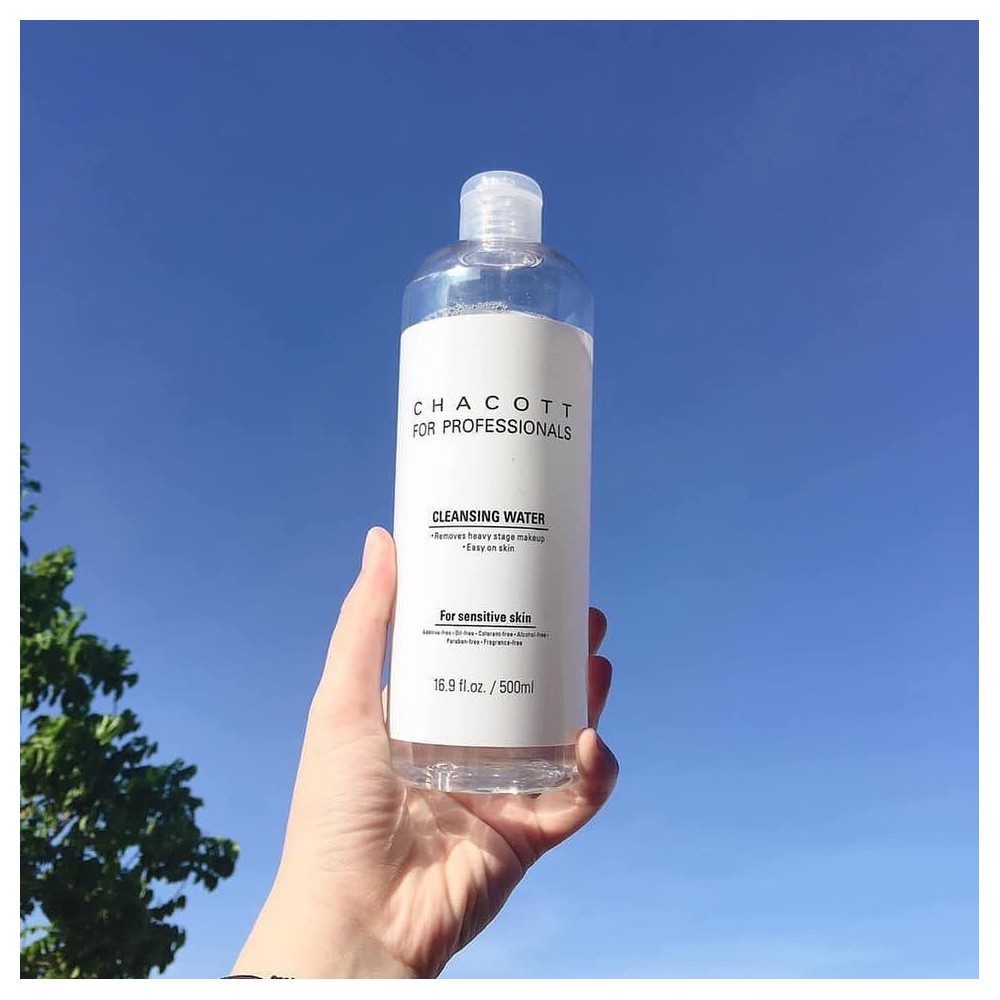 Nước tẩy trang Chacott for Professionals Cleansing Water 500ml [Hàng nhập khẩu chính hãng] | BigBuy360 - bigbuy360.vn