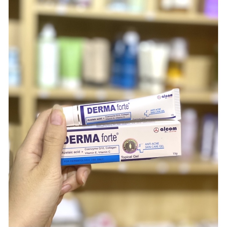 Derma Forte Gel 15g - Gel Mờ Thâm Giảm Mụn Derma