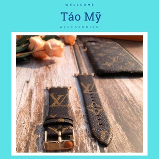DÂY APPLE WATCH LV Chất Liệu da mềm mại sang trọng
