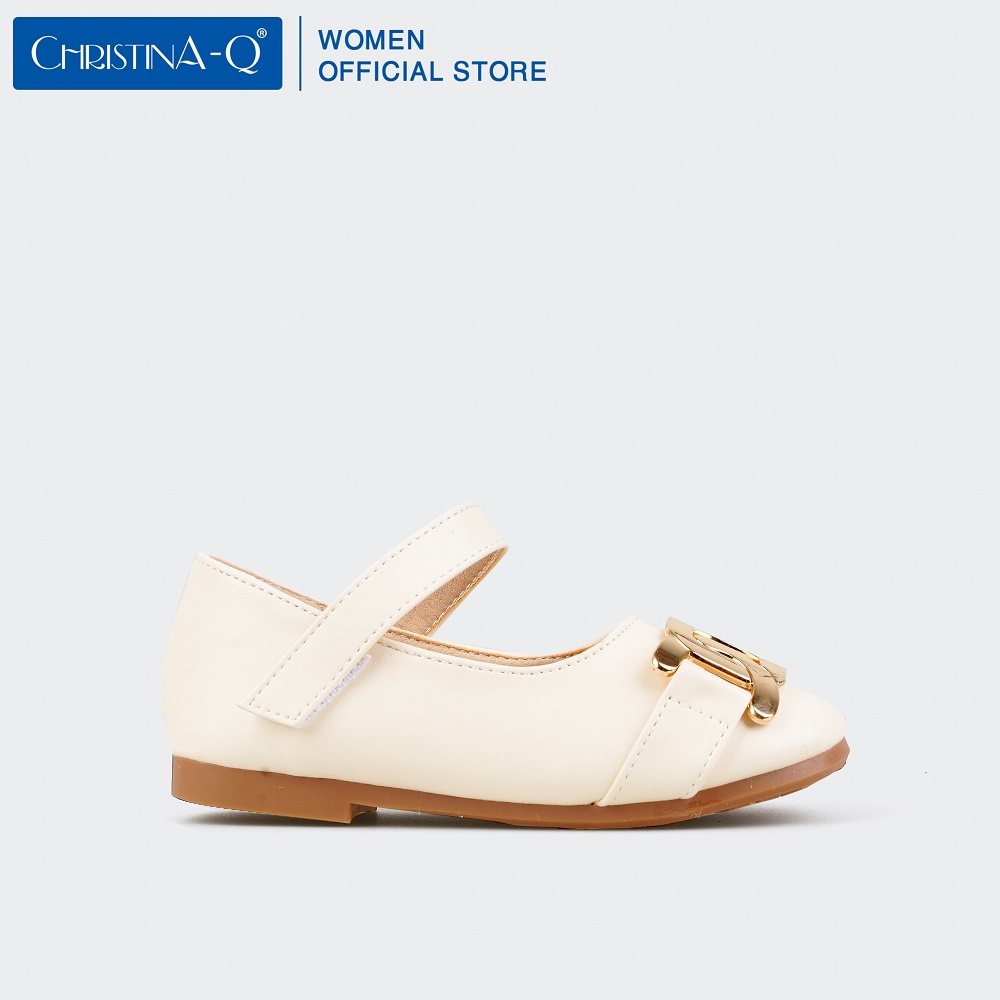 Giày Búp Bê Bé Gái Gắn Khoen ChristinA-Q GTE345