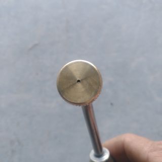 1 béc phun 1 lổ 1mm cong = inox đồng