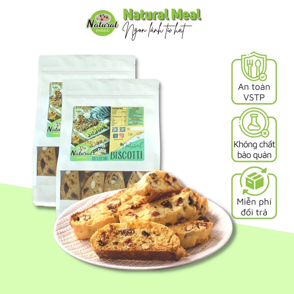 Bánh ăn sáng giàu dinh dưỡng dành cho người tiểu đường - 100% không đường, không hóa chất bảo quản