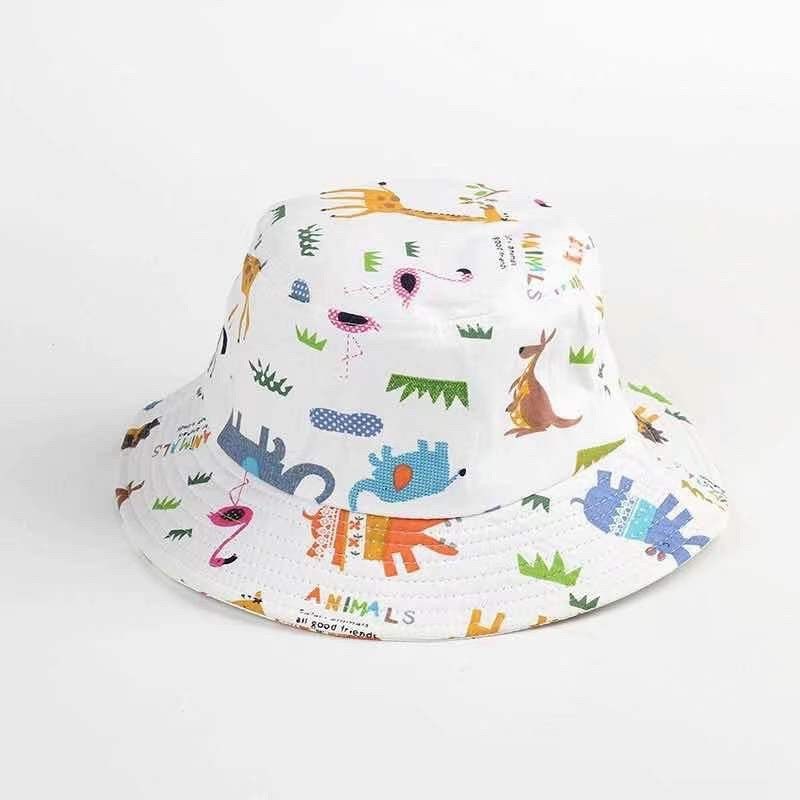 Nini_kids:Mũ vành cotton cho bé, mũ hè, mũ thời trang cho bé