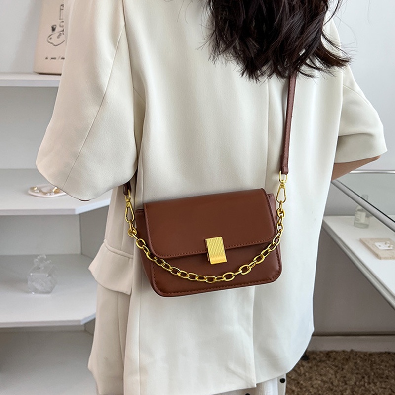 Túi đeo chéo IELGY dáng vuông nhỏ chất lượng cao dễ phối đồ thời trang cho nữ