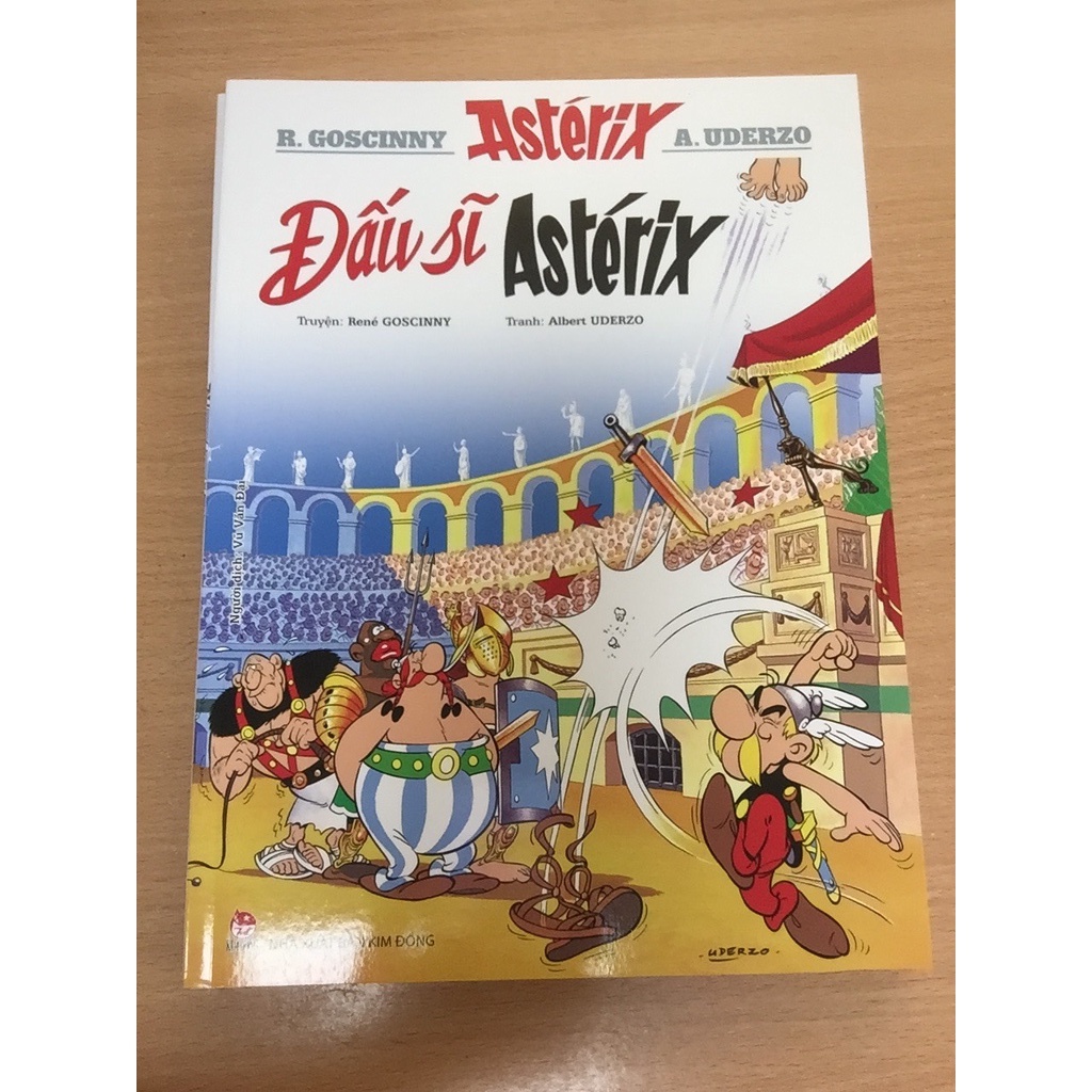 Sách - Astérix - Đấu sĩ Astérix