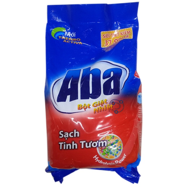 Bột giặt nhiệt Aba sạch tinh tươm túi 5,7kg