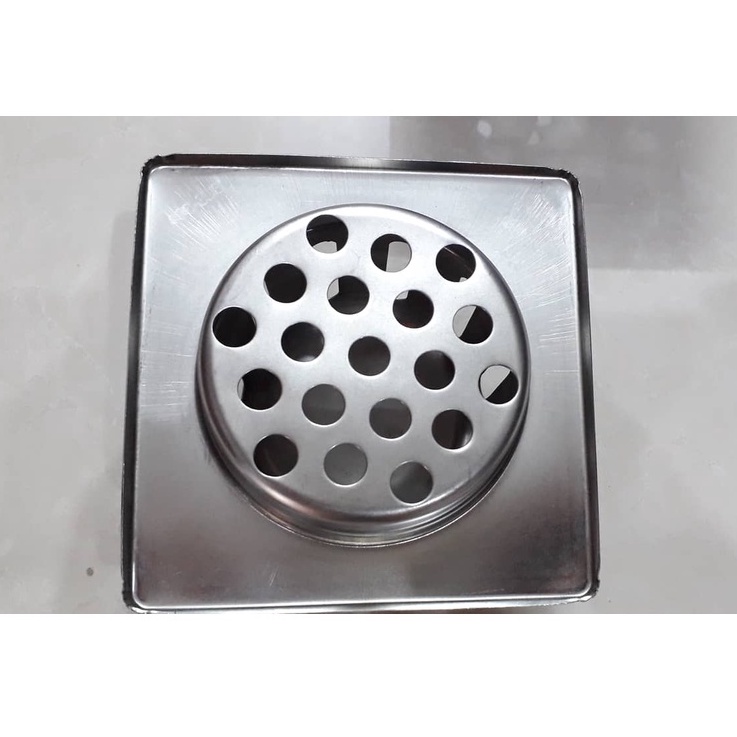 QUẢ CẦU GA CHẮN RÁC SÂN THƯỢNG, BAN CÔNG, PHỄU THOÁT NƯỚC MƯA ĐẾ VUÔNG D60, 76 VÀ D90 INOX SUS 304 CAO CẤP