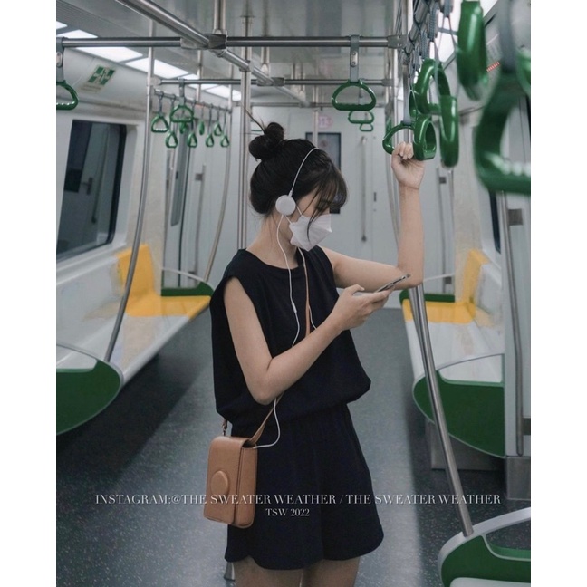 Bộ đồ nữ set đồ áo ba lỗ Áo Tanktop quần short Cotton co giãn mùa hè năng động