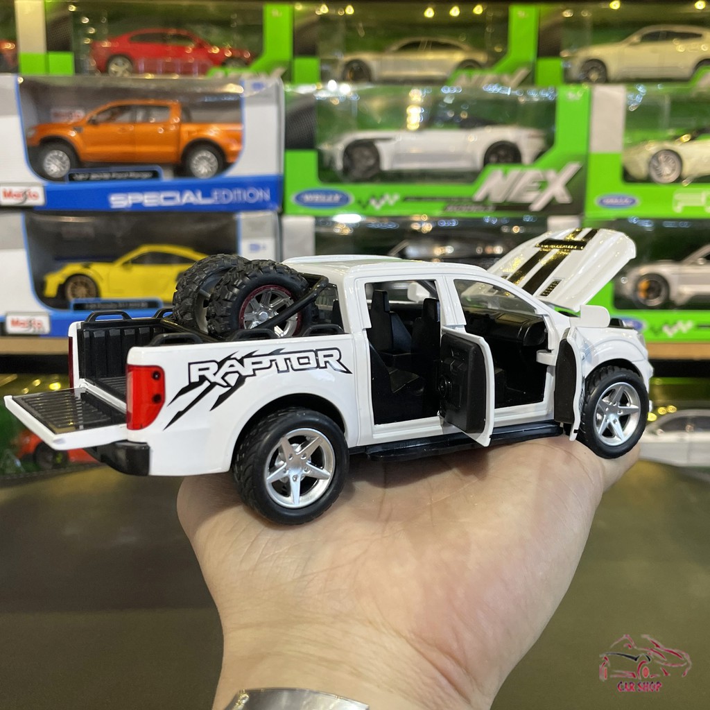 Mô hình xe bán tải Ford Ranger F350 WILDTRAK tỉ lệ 1:32