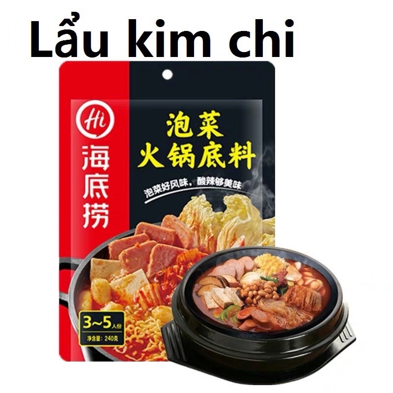 Cốt Lẩu Haidilao vị Kim Chi