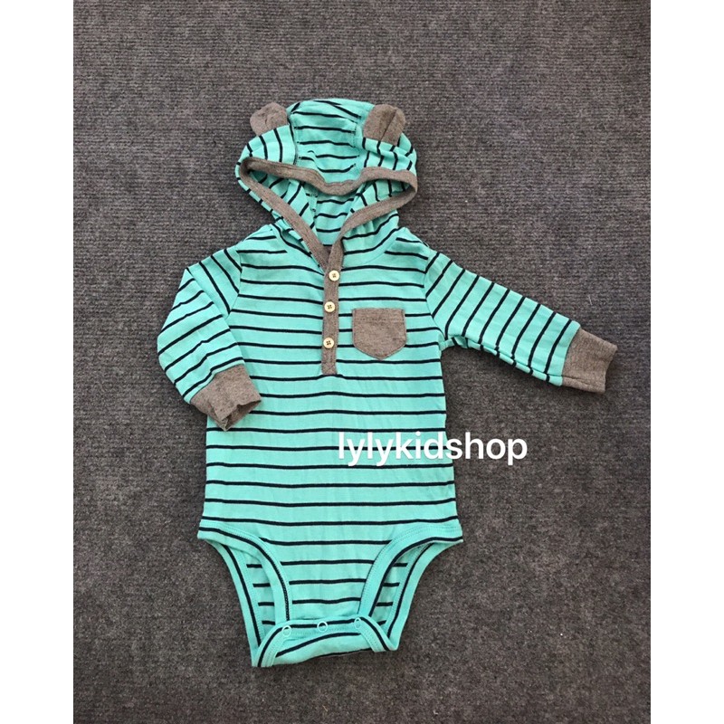 bodysuit tay dài bé trai( inbox chọn mẫu)