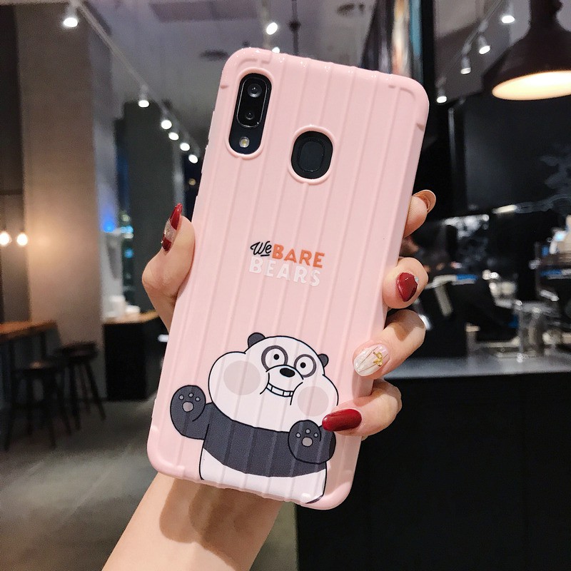 Ốp lưng Samsung A02 A10 A10S A20S M31 M30S M21 J8 J7 J6 J6+ J4 J4+ J2 Prime Plus Pro 2018 Trunk Cute Bear Soft case  | BigBuy360 - bigbuy360.vn