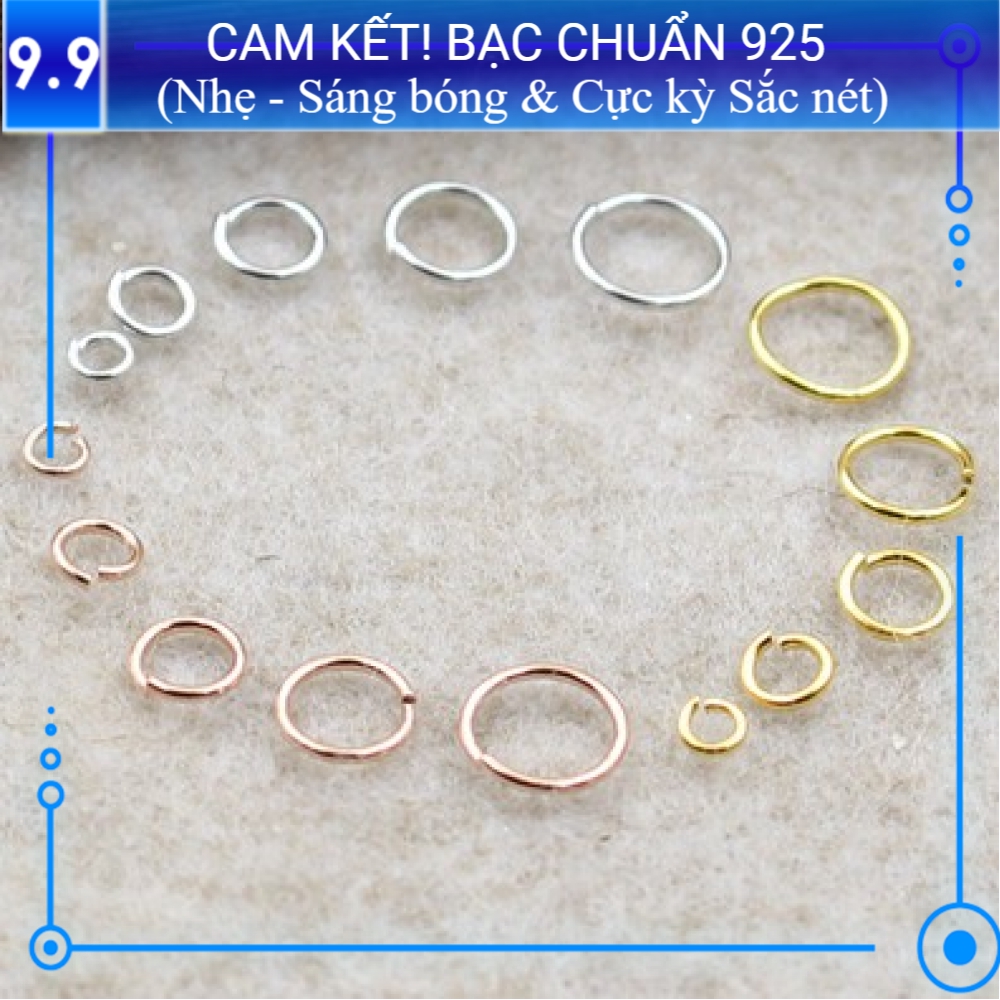 Móc Khoen charm bạc s925 K1 CH216