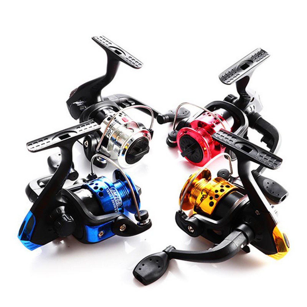 Guồng Quay Câu Cá 200 Đoạn Mini Bằng Kim Loại Nhỏ Gọn Nhiều Màu Sắc Cho Câu Cá Cắm Trại Ngoài Trời