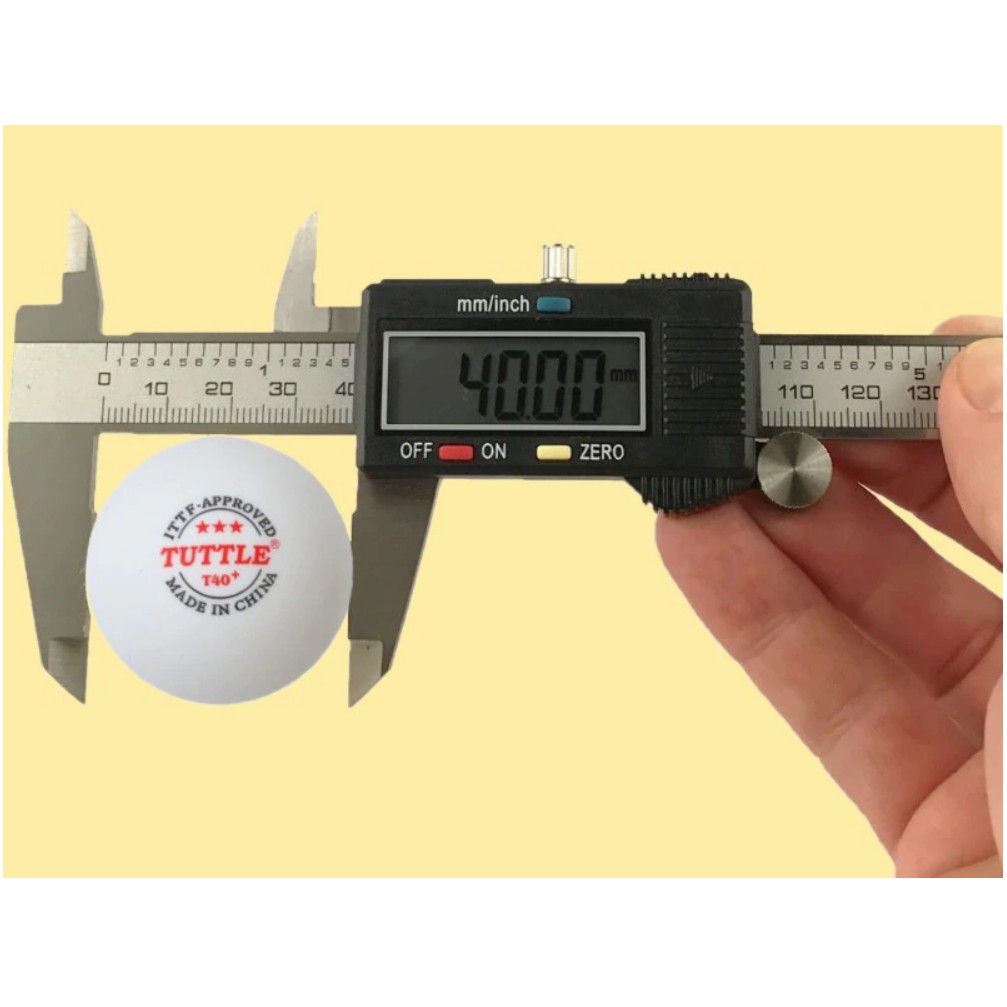 Quả Bóng Bàn Thi đấu Tuttle Bàn Trận Đấu Quần Vợt Bóng Bàn 3 Sao ITTF Chấp Thuận 6/ 12 Chất Liệu Mới T40