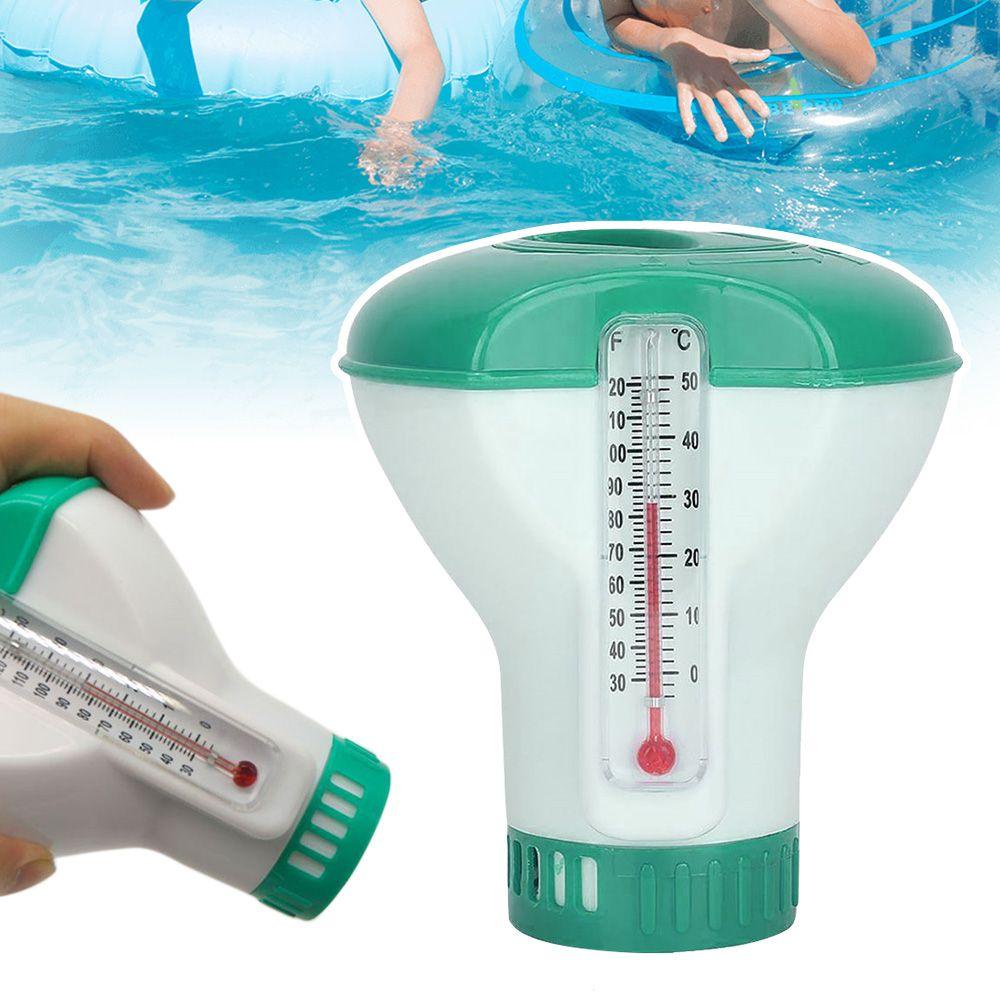 ESPO Hộp Đựng Thuốc Nổi Trên Mặt Nước Nóng / Spa Kèm Nhiệt Kế Tiện Dụng