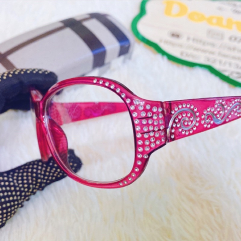 Kính râm nữ trung niên L003 gọng tím sắc tím,thanh lịch,trang trọng