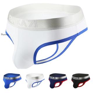 Underwear Sexy Thong Lingerie Underpants Men's U-Bulge Stretchy Breathable Knickers Jockstrap Bulge pouch M~XL