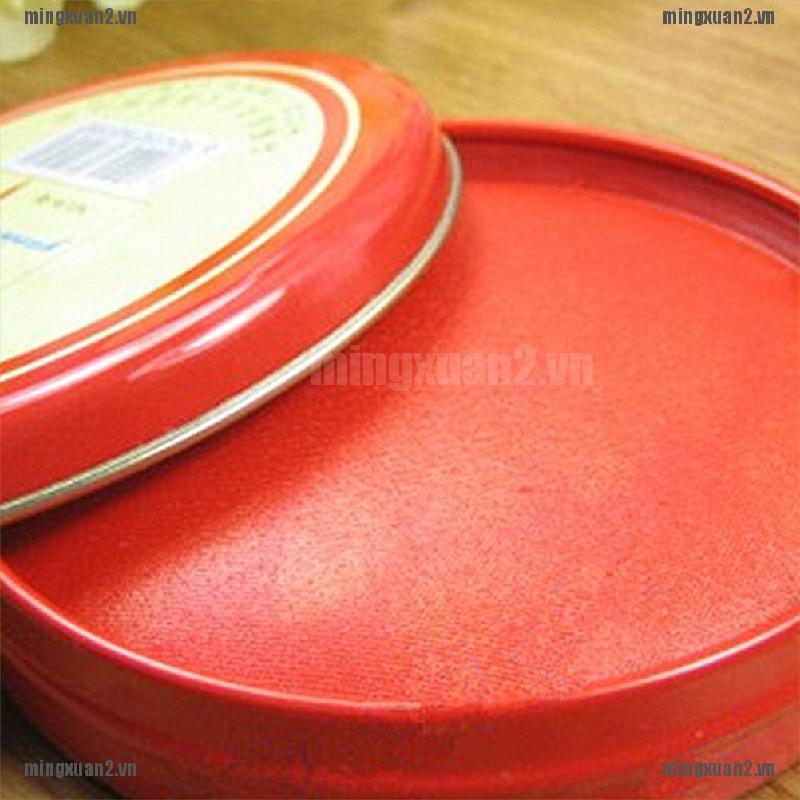 MINTN Water Paint Red Round Date Seal Stamp Pad Inkpad Ink Office Accessories Supplies