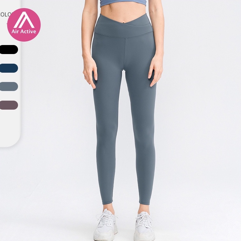 Quần Tập yoga Chéo Eo Màu Da yd 02329