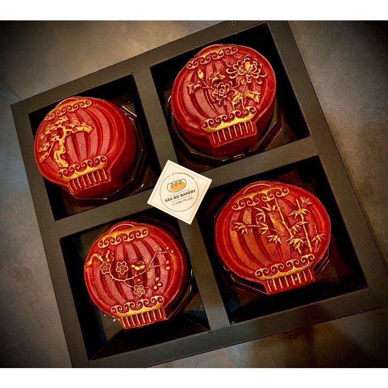 Khuôn trung thu lò xo đèn lồng 200g-150g-50g, khách tuỳ chọn