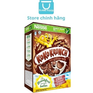 Bánh Ngũ cốc ăn sáng Nestle Koko Krunch vị socola Hộp 170 330g