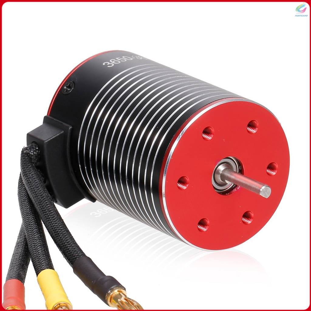 Động cơ không chổi than 3650 5200kv cho xe điều khiển Traxxas Hsp Redcat Rc4Wd Tamiya Axial Scx10 D90 Hpi