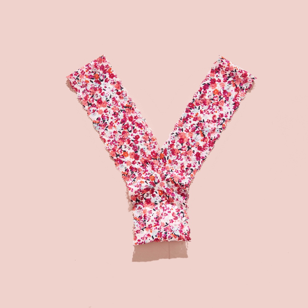 Quần lót ren sexy kiểu chữ Y không đường viền may không lộ viền hoạ tiết gợi cảm thiết kế bởi thương hiệu Mebra Q011