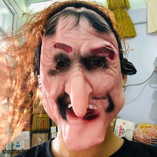 [10 MẪU]- Mặt Nạ Hóa Trang Halloween Hình Kinh Dị-Mặt nạ ma tóc dài-Mặt nạ quỷ