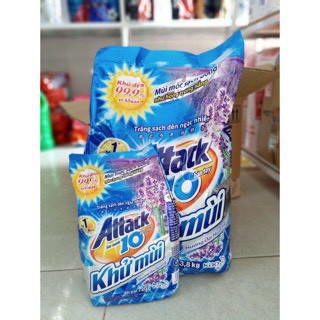 Bột giặt khử mùi Attack  hương OẢI HƯƠNG - ANH ĐÀO 4,5KG