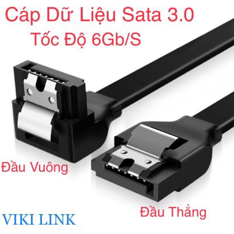 Dây Cáp Dữ Liệu Sata 3 Dài 60cm Chất Lượng Cao ( RẺ VÔ ĐỊCH )