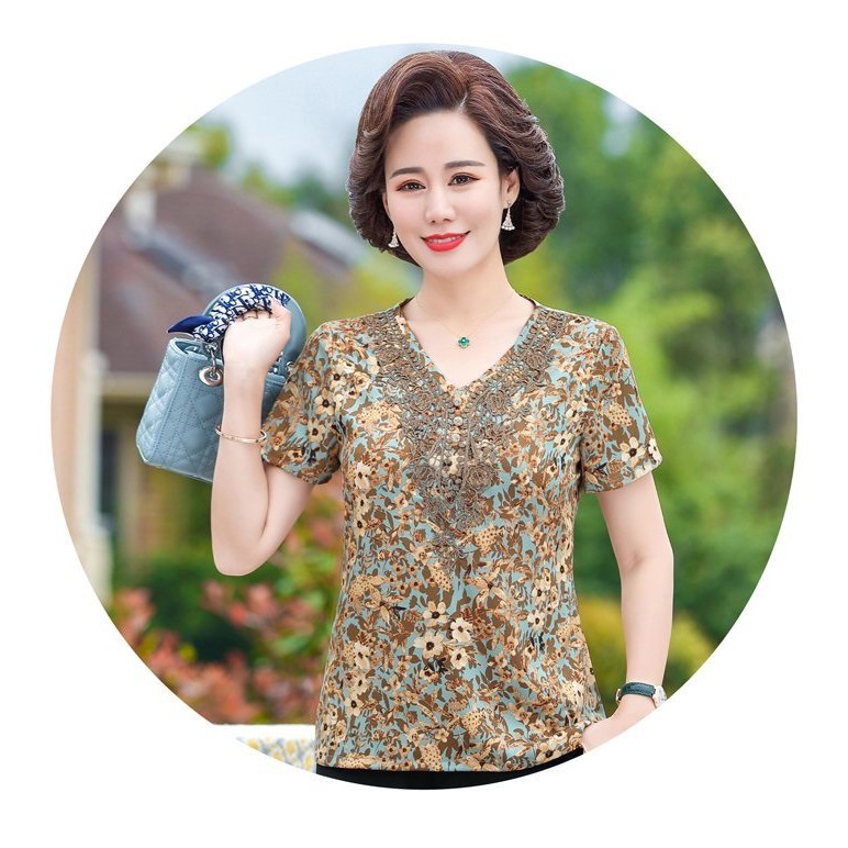 ÁO SƠ MI TRUNG NIÊN, CHO NGƯỜI GIÀ ( SM ren)