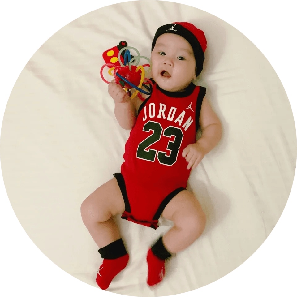 Bộ Áo Liền Quần Số 23 Jordan Jersey Kèm Nón Cho Bé