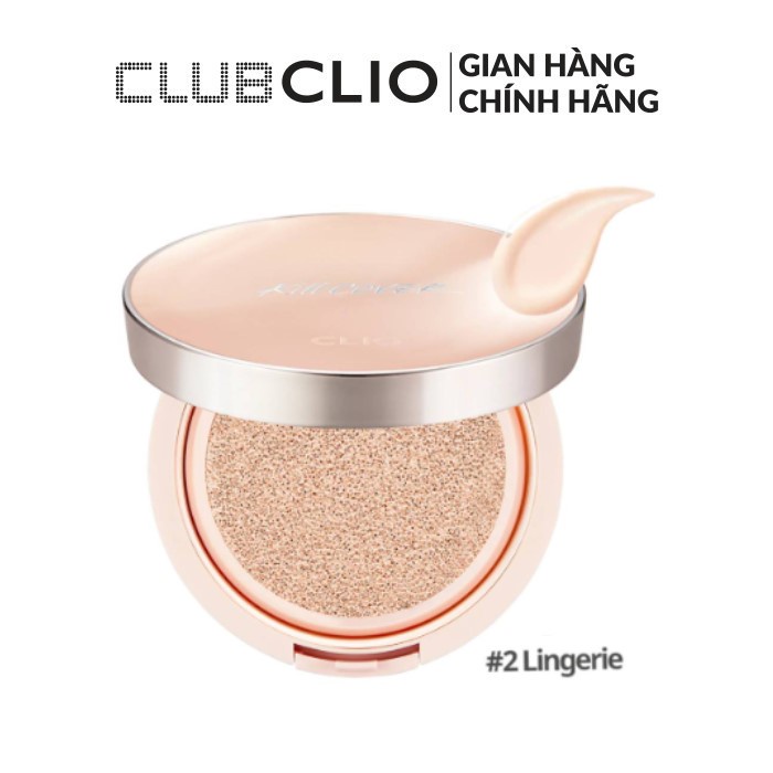 Phấn Nước Căng Mướt Da Clio Kill Cover Glow Fitting Cushion Spf50+ Pa+++ 15G (Tặng 1 lõi Refill)