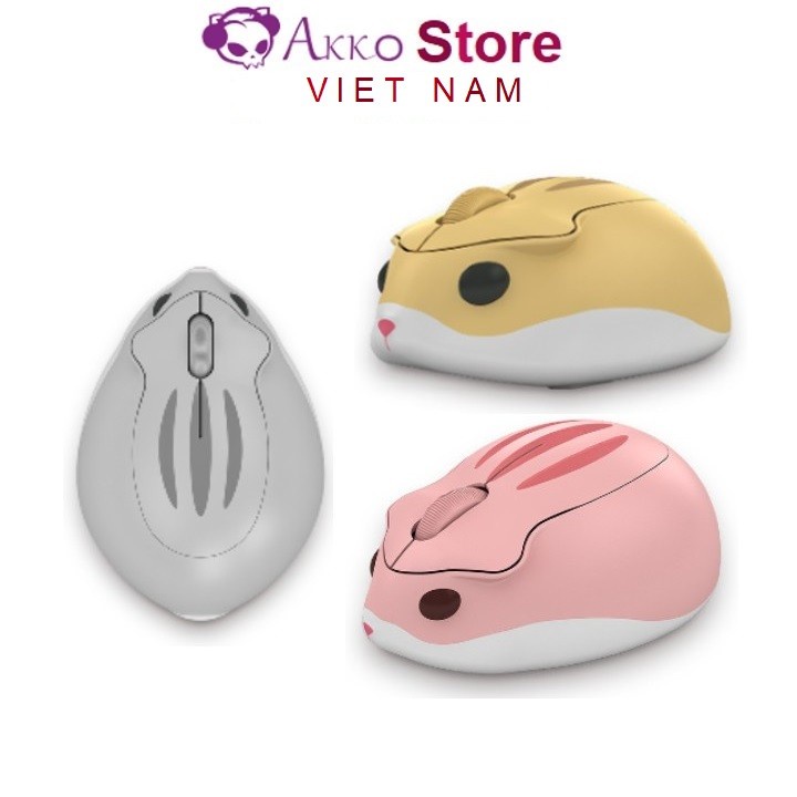 Chuột không dây AKKO Hamster Plus - TARO / HIMA / MOMO