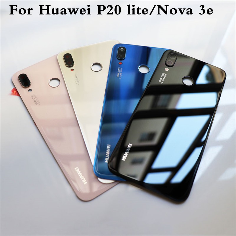 Nắp Lưng Điện Thoại Bằng Kính 3d Thay Thế Chuyên Dụng Cho Huawei P20 Lite Nova 3e