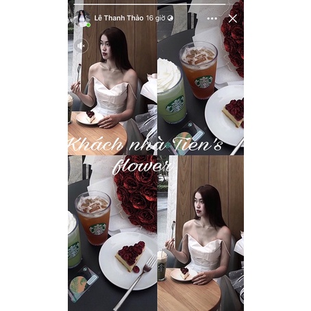 Quà tặng, bó hoa nhũ 30 bông hình thật shop tự chụp