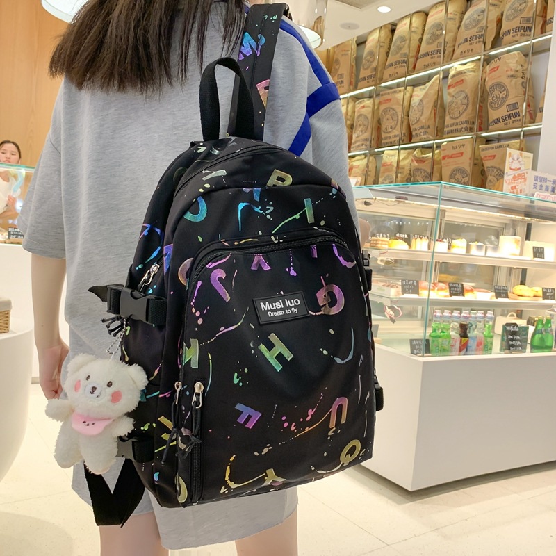 Balo vải nhiều ngăn dành cho học sinh sinh viên đi học