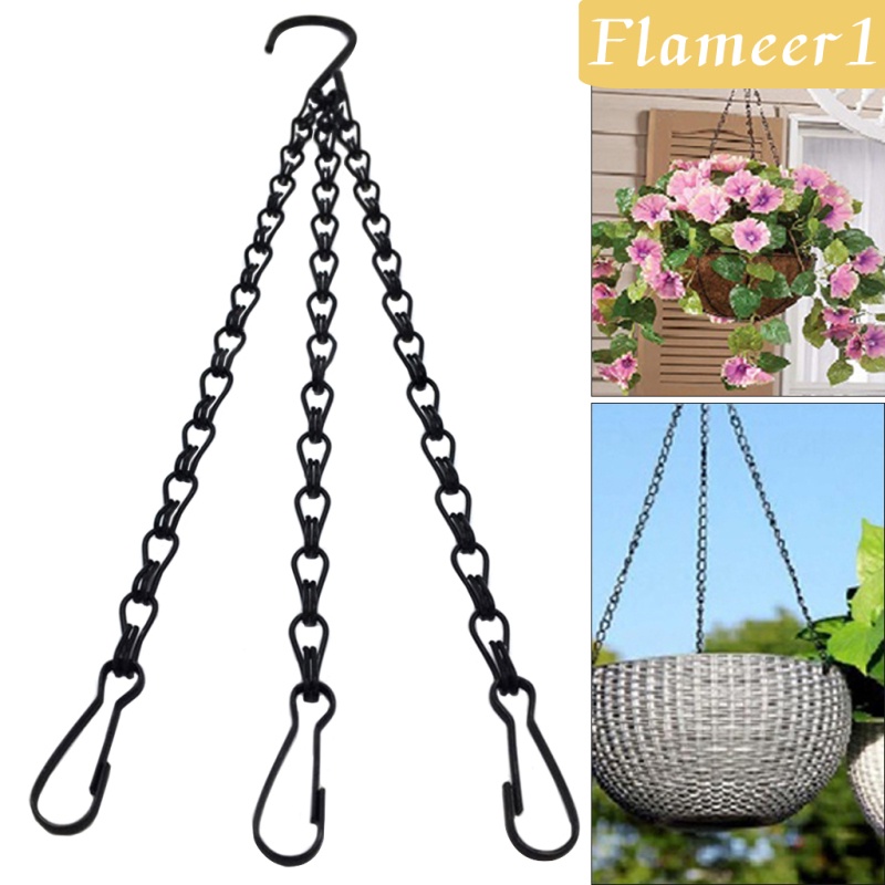 1] Giỏ Hoa Bằng Sắt Treo Chậu Hoa Trang Trí Sân Vườn
