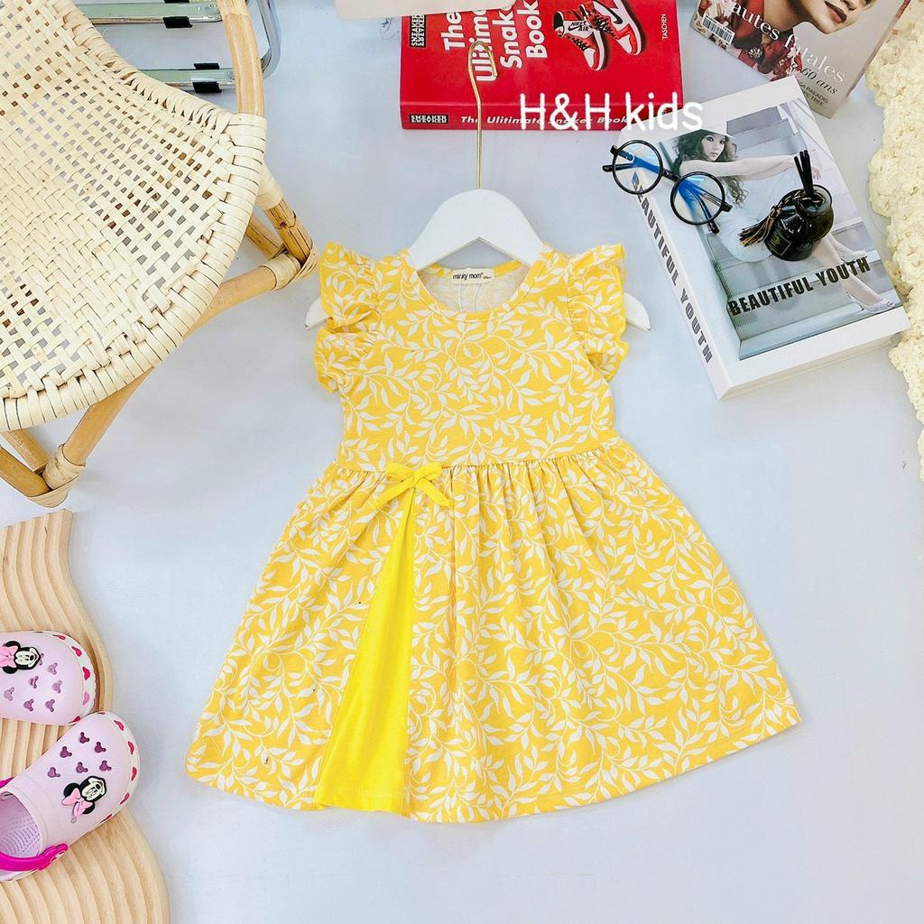 [Bé 10-20kg ] Đầm váy cotton xuất cánh tiên cho bé gái