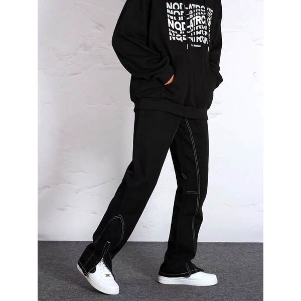 QUẦN JEANS NAM CÓ KHOÁ KÉO |TAHISHOP|