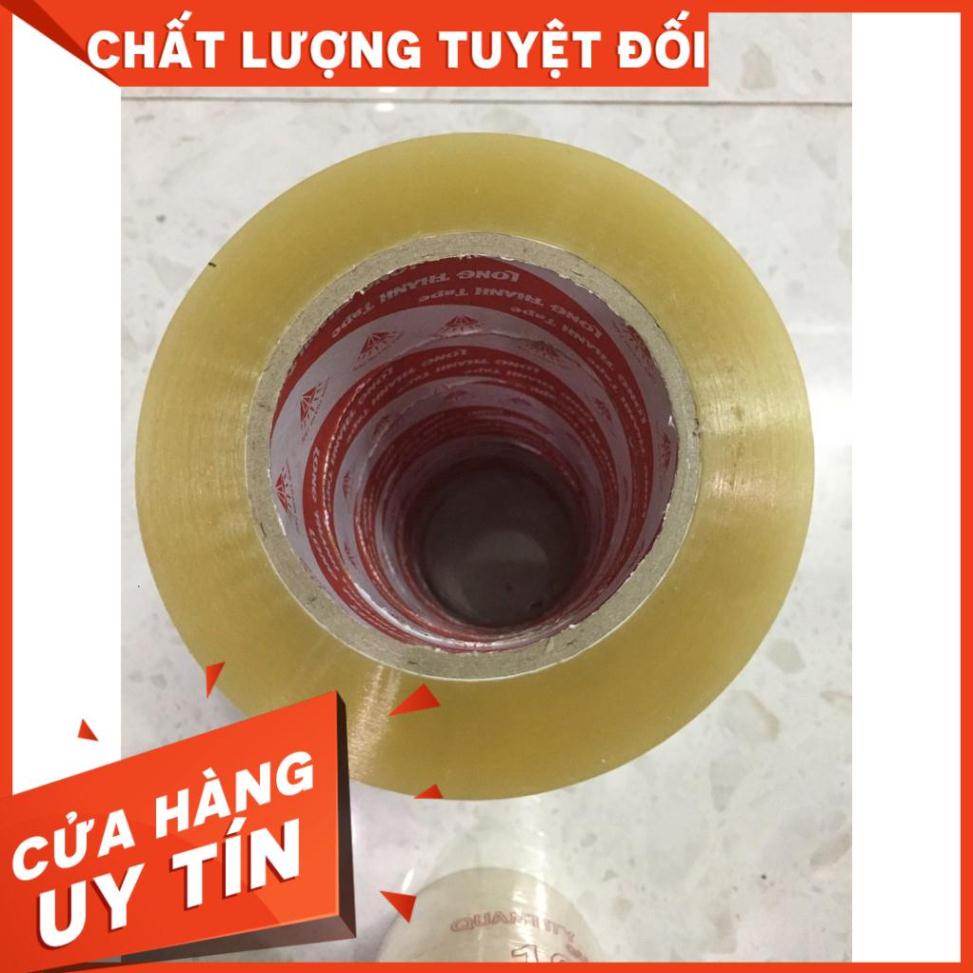 Combo 6 cuộn Băng keo trong dán thùng 100 yard