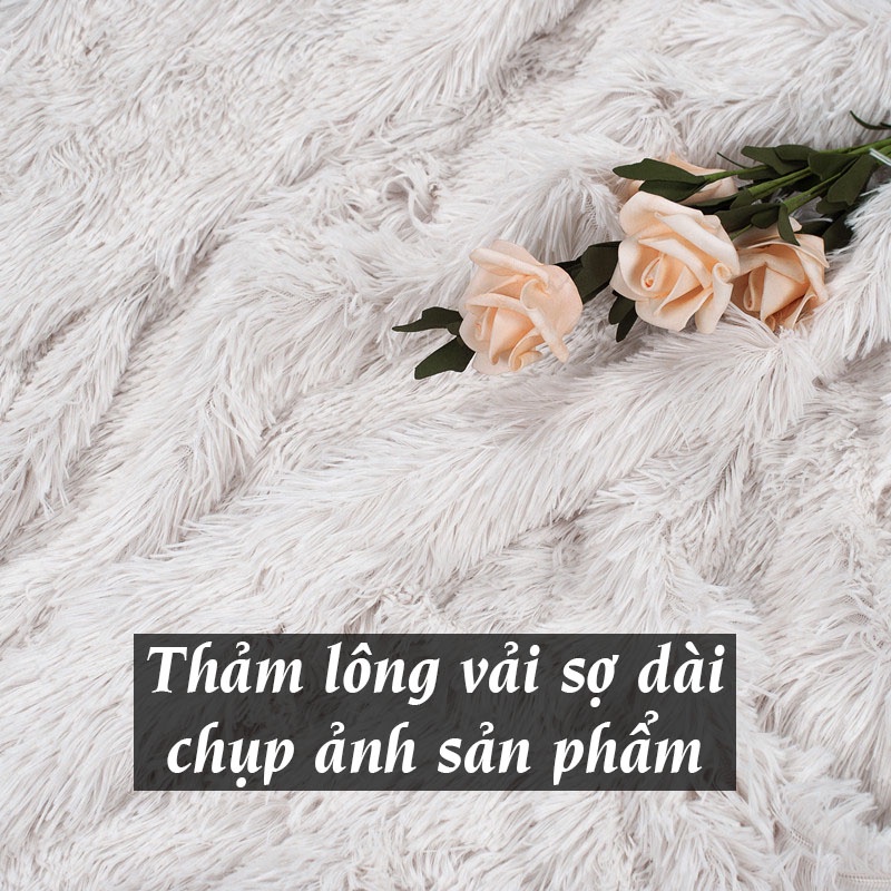 Thảm lông sợi dầy đạo cụ chụp ảnh sản phẩm chất lượng hot 2023